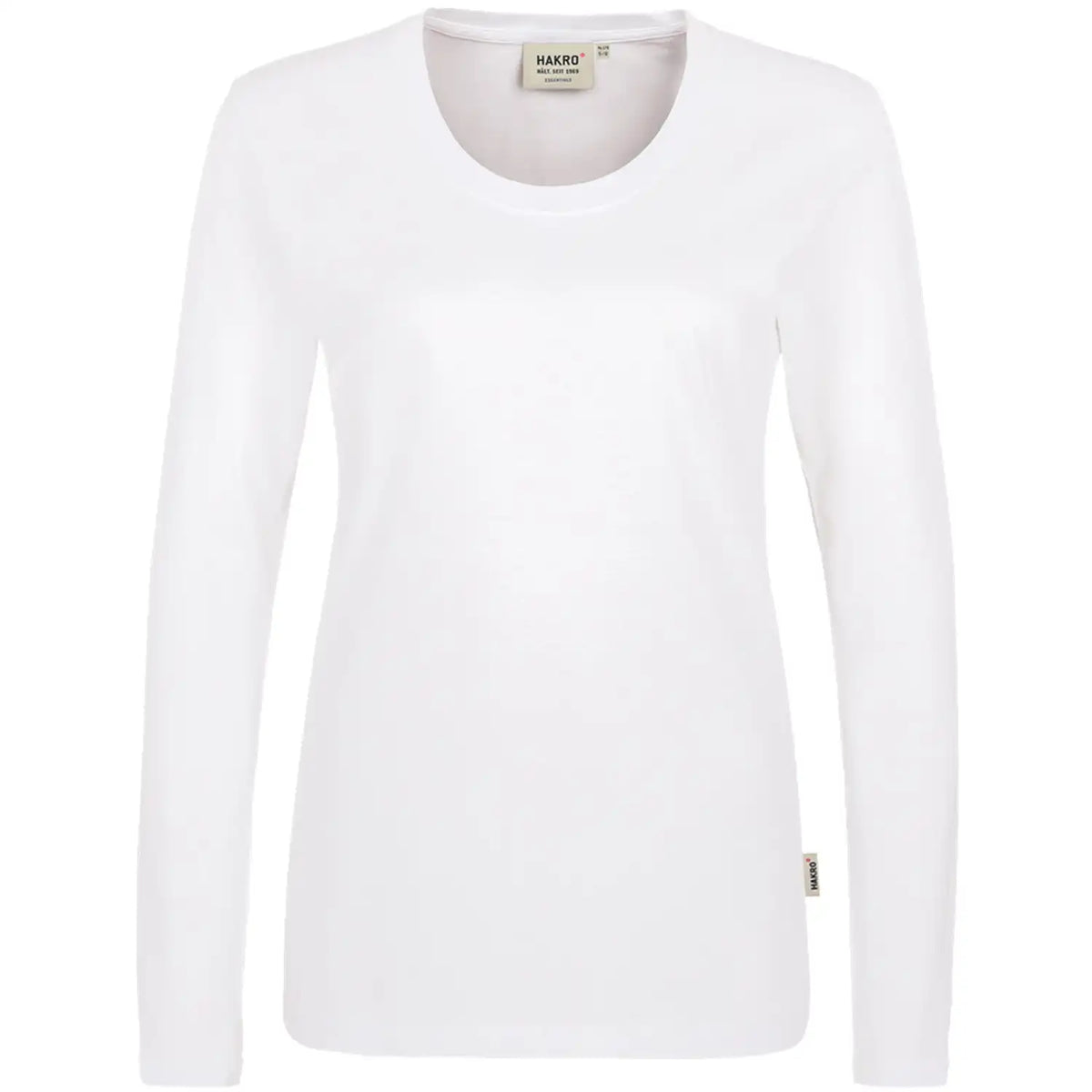 Hakro Damen Classic 160g/m² 178 Longsleeve – weiß