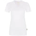 Hakro Damen Coolmax 130g/m² 187 V-Shirt – weiß