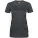 Hakro Damen Coolmax 130g/m² 187 V-Shirt – anthrazit