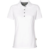 Hakro Damen Cotton-Tec 214 Poloshirt – weiß