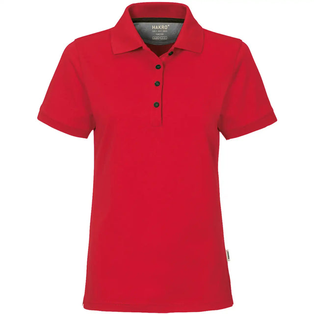 Hakro Damen Cotton-Tec 214 Poloshirt – rot