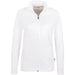 Hakro Damen Interlock 227 Casual-Jacke – weiß