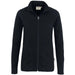 Hakro Damen Interlock 227 Casual-Jacke – schwarz