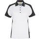 Hakro Damen Contrast Performance 239 Polo-Shirt – weiß