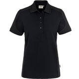 Hakro Damen Contrast Performance 239 Polo-Shirt – schwarz