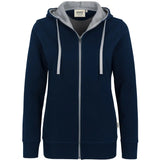 Hakro Damen Bonded 255 -Kapuzen-Jacke – tinte