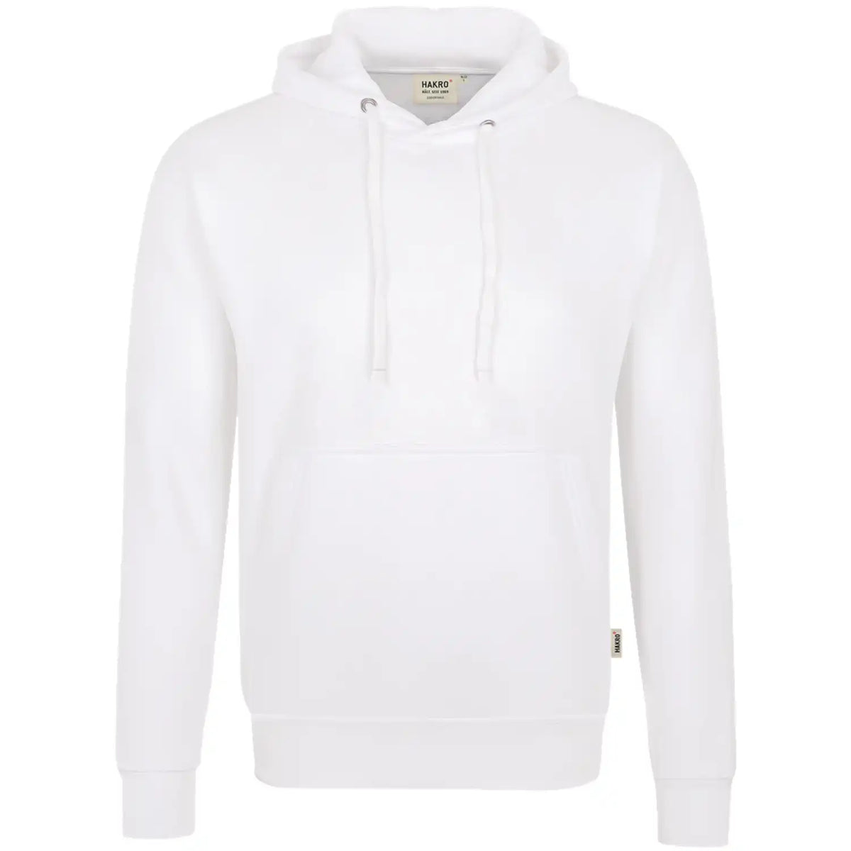 Hakro Premium 601 Kapuzen-Sweatshirt – weiß