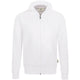 Hakro College 606 mit Reißverschluss Sweatjacke – weiß