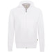 Hakro College 606 mit Reißverschluss Sweatjacke – weiß