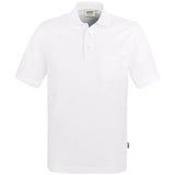 Hakro TOP 802 Pocket-Poloshirt – weiß