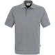 Hakro TOP 802 Pocket-Poloshirt – grau-meliert