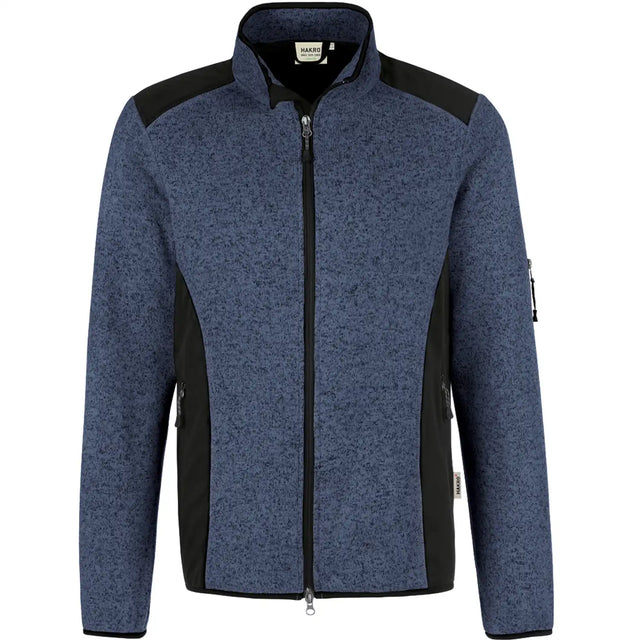 Hakro Dawson 836 Strickfleece-Jacke – navy