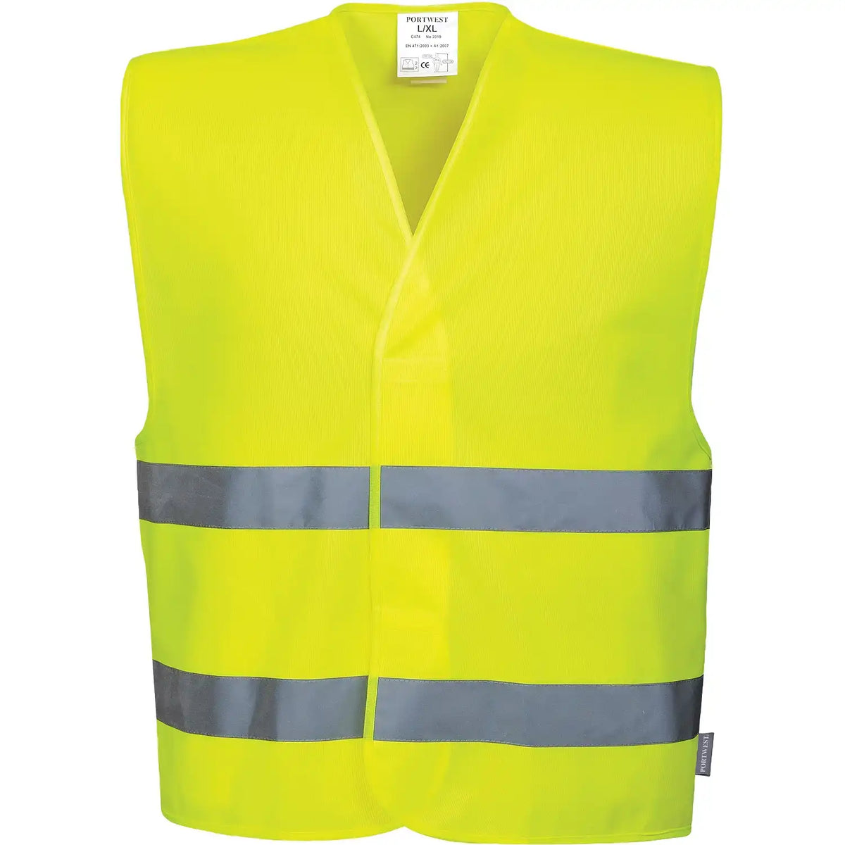 Portwest C474 Kl. 2 Warnweste 100% Polyester – gelb