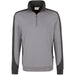 Hakro Performance 476 Zip-Sweatshirt Contrast – titan