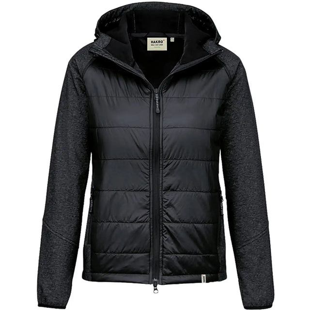 Hakro Damen Maryland 265 -Hybridjacke – schwarz