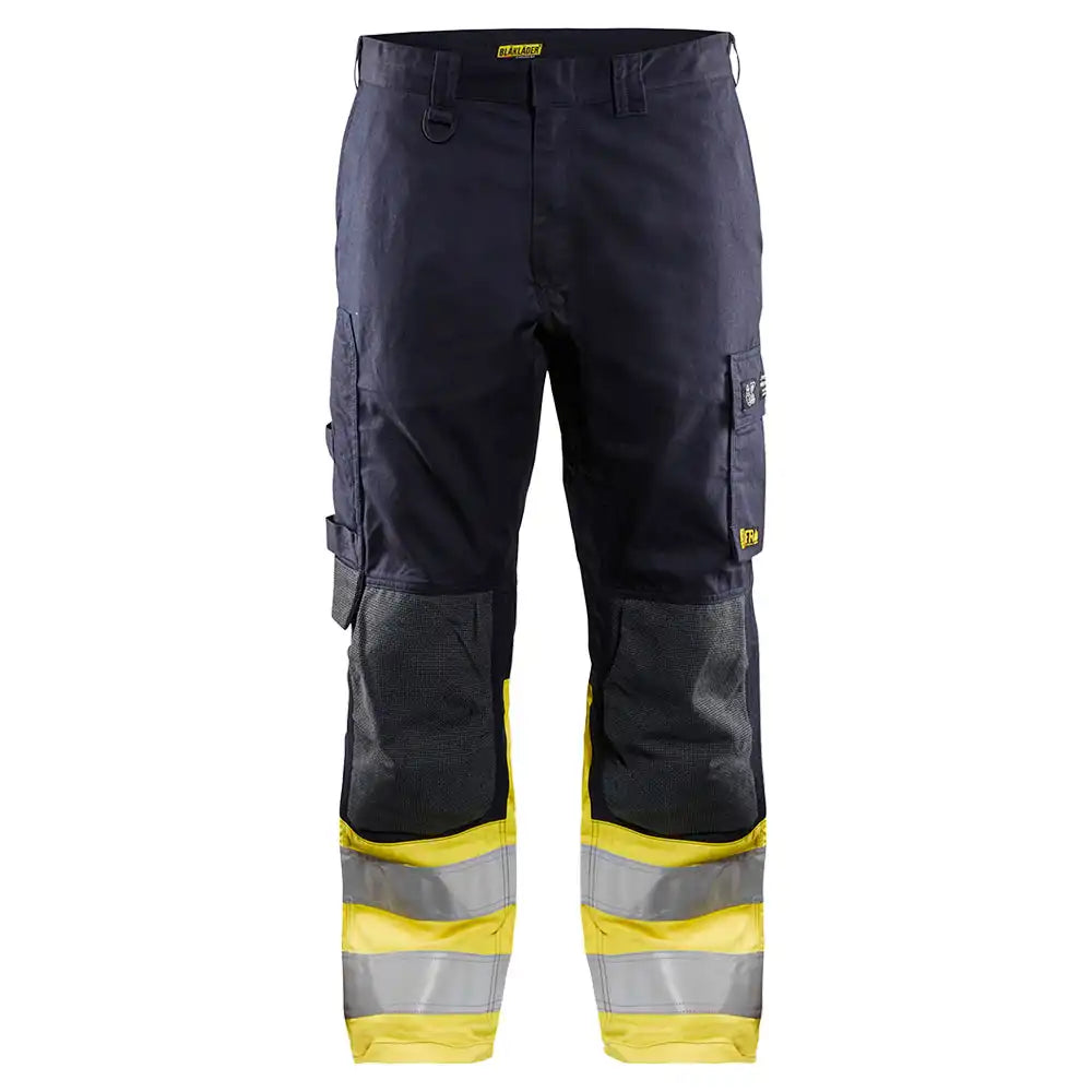 Blåkläder 1488 Inherent Multinorm-Bundhose – marine/gelb