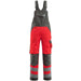Mascot Newcastle Safe Supreme - Masot Warn-Latzhose – rot/dunkelanthrazit