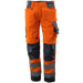 Mascot Kendal Safe Supreme Warnschutz-Hose – orange/schwarzblau