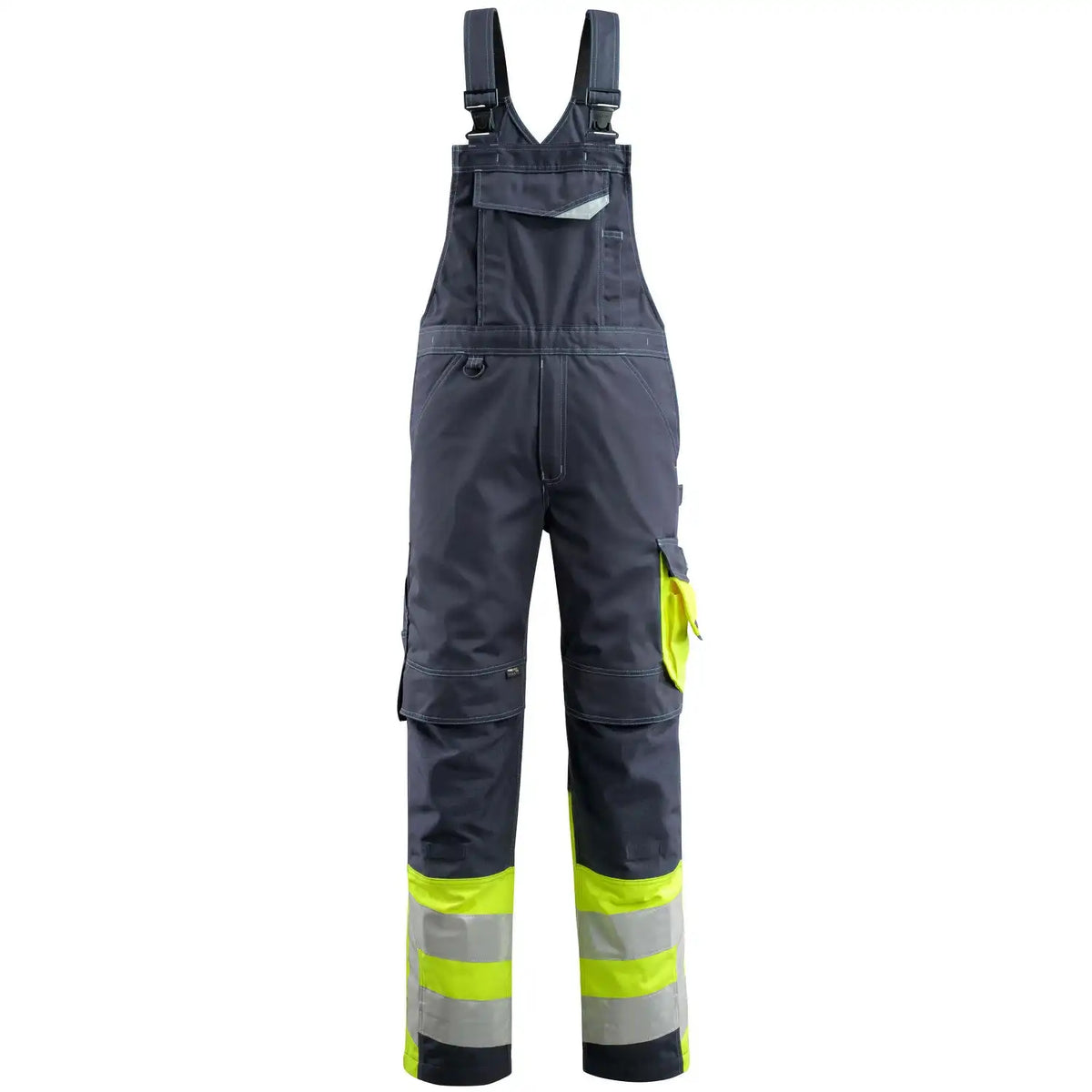 Mascot Sunderland Safe Supreme Warn-Latzhose – schwarzblau/gelb