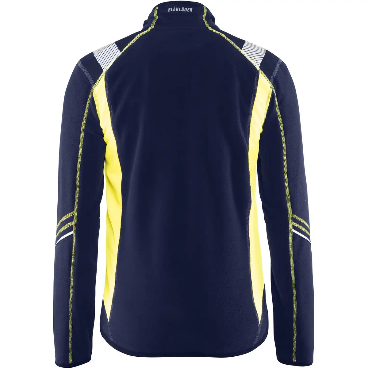 Blåkläder 4993 Microfleece-Jacke – marine/gelb