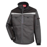 Nitras Motion TEX PRO FX Arbeitsjacke – grau/schwarz