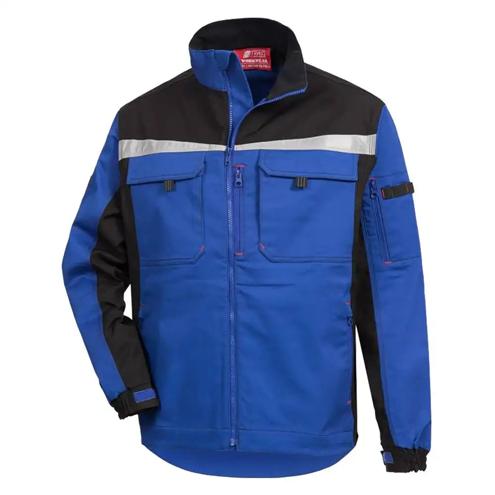 Nitras Motion TEX PRO FX Arbeitsjacke – blau/schwarz