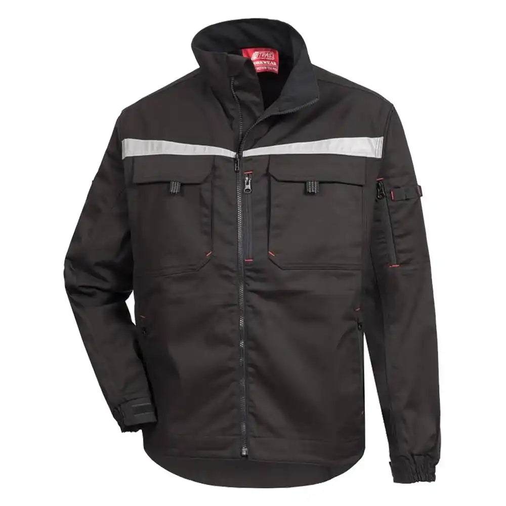 Nitras Motion TEX PRO FX Arbeitsjacke – schwarz