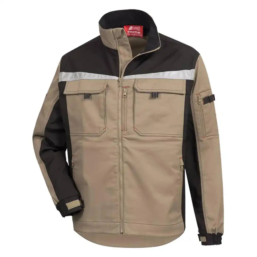 Nitras Motion TEX PRO FX Arbeitsjacke – khaki/schwarz
