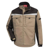 Nitras Motion TEX PRO FX Arbeitsjacke – khaki/schwarz