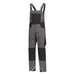 Nitras Motion TEX Plus Latzhose – grau/schwarz