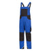 Nitras Motion TEX Plus Latzhose – blau/schwarz