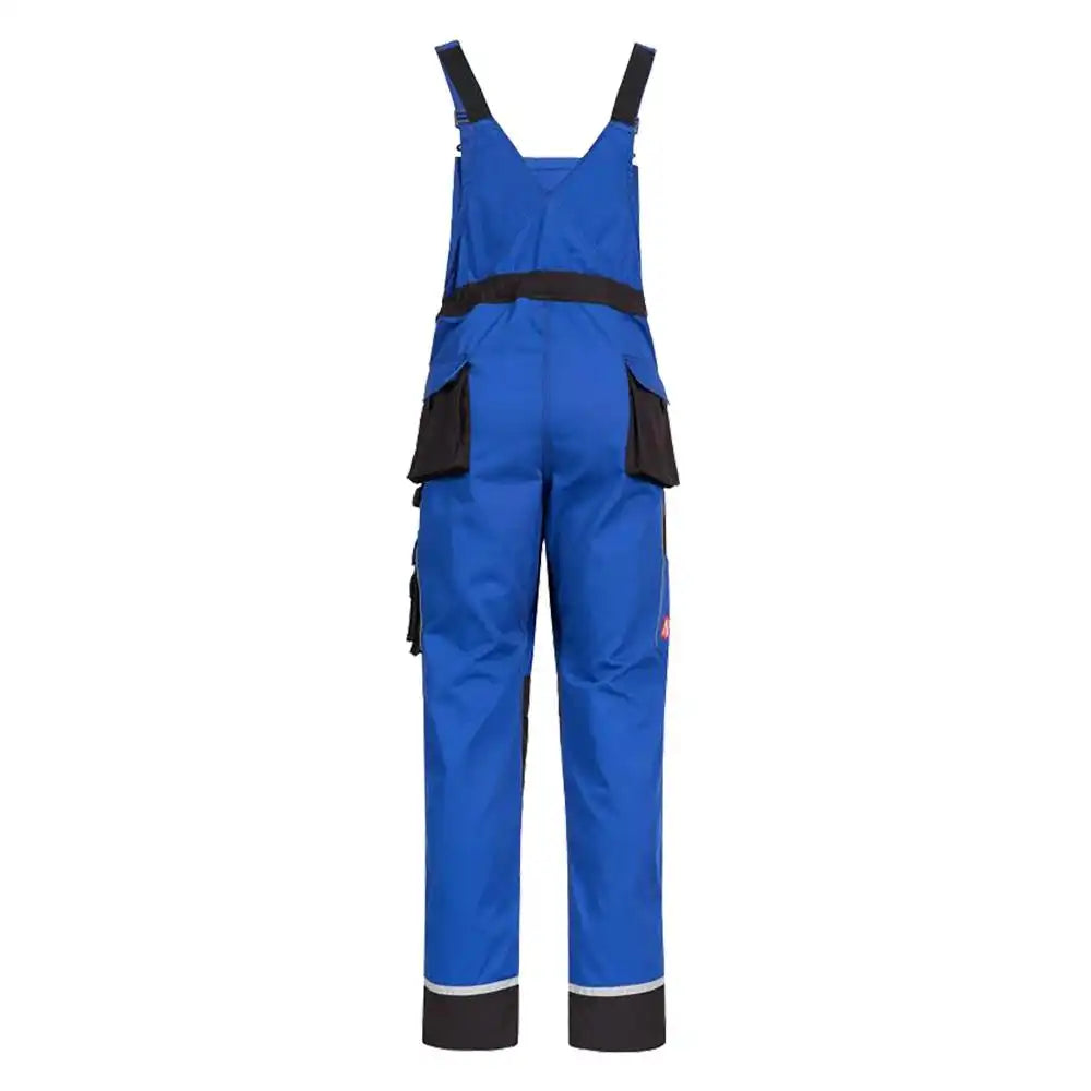 Nitras Motion TEX Plus Latzhose – blau/schwarz