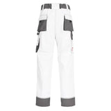 Nitras Motion TEX Plus Bundhose – weiß/grau