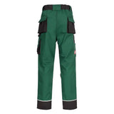 Nitras Motion TEX Plus Bundhose – grün/schwarz