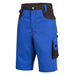 Nitras Motion TEX Plus Arbeitsshorts – blau/schwarz