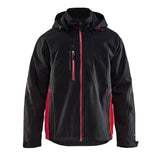 Blåkläder 4790 Shelljacke – schwarz/rot