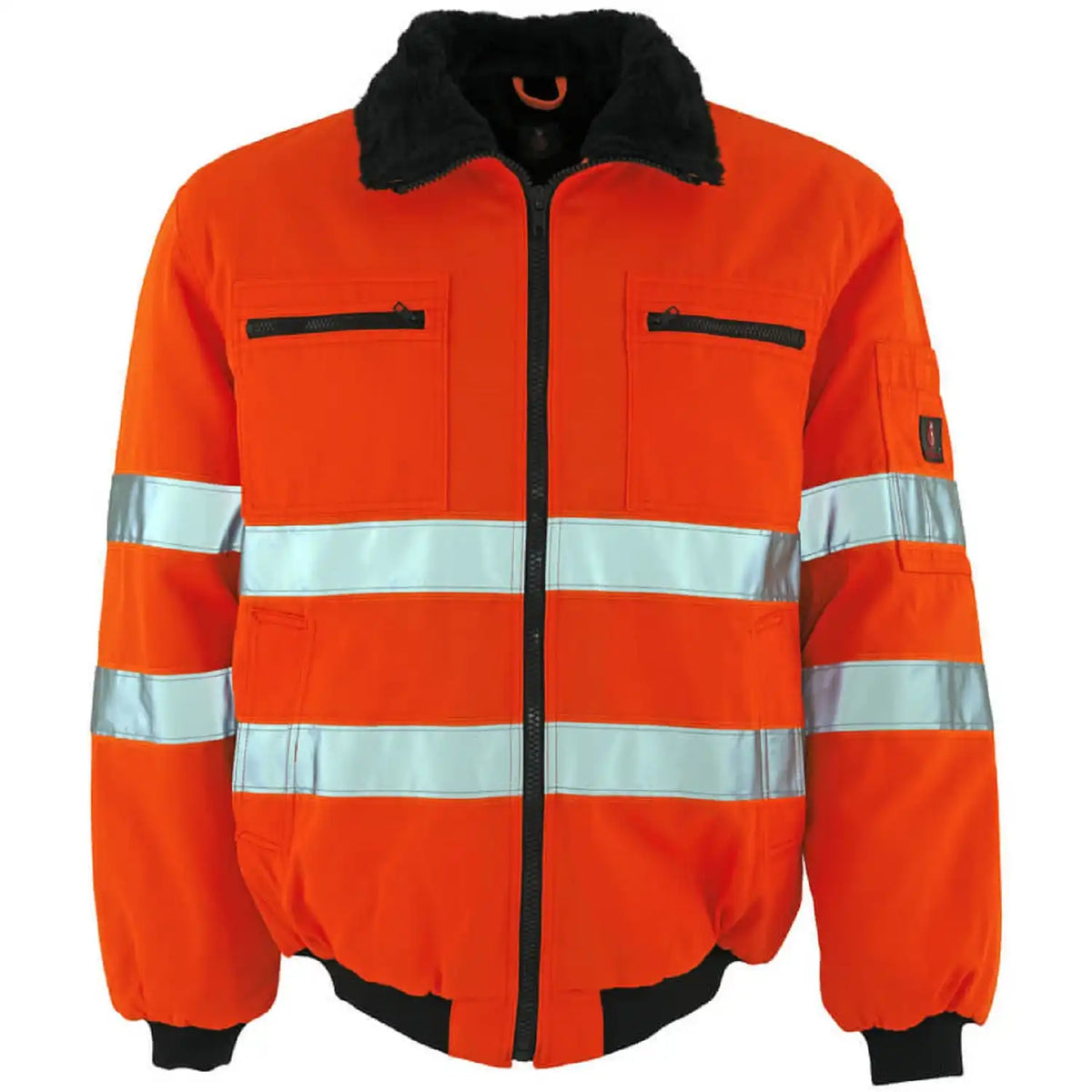 Mascot Alaska Safe Artic Warn-Pilotjacke orange – orange