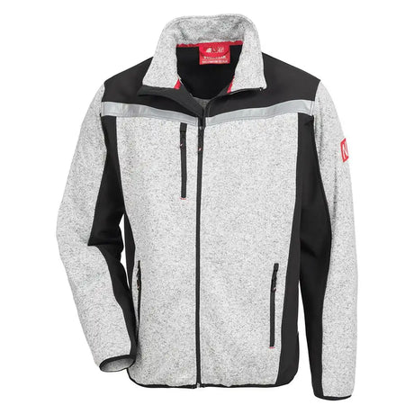 Nitras Motion TEX Plus Strick-Softshelljacke – grau