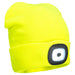 Portwest B029 LED Wintermütze – flourgelb
