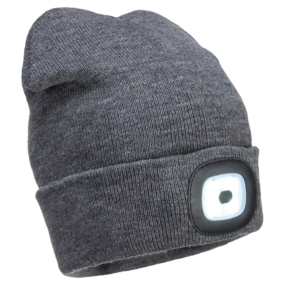 Portwest B029 LED Wintermütze – grau