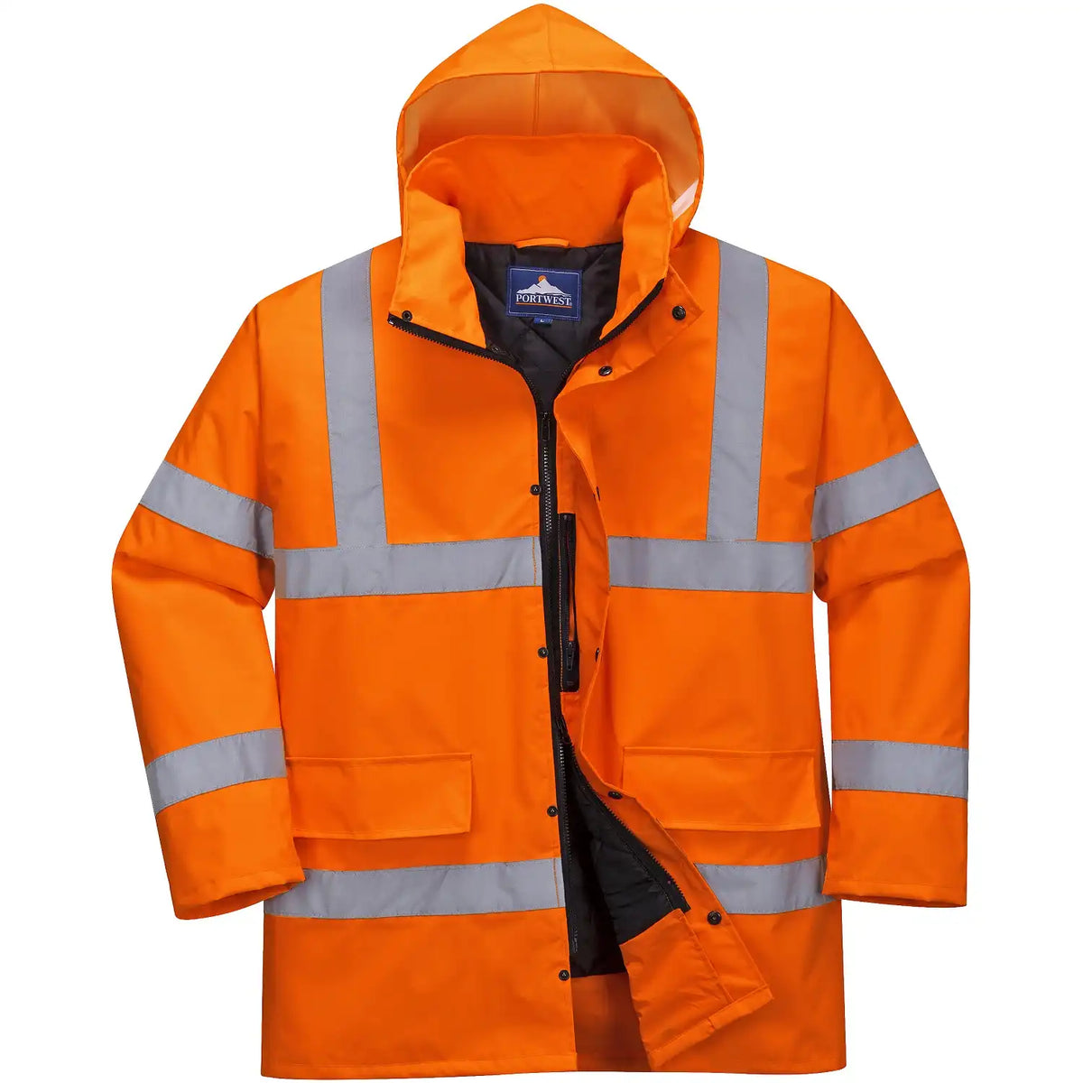 Portwest S460 Traffic Warnschutz Regenjacke – orange