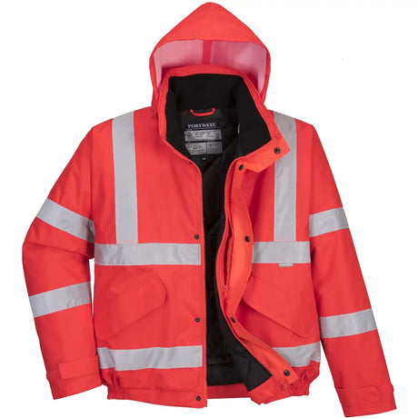 Portwest S463 Warnschutz Pilotenjacke – rot