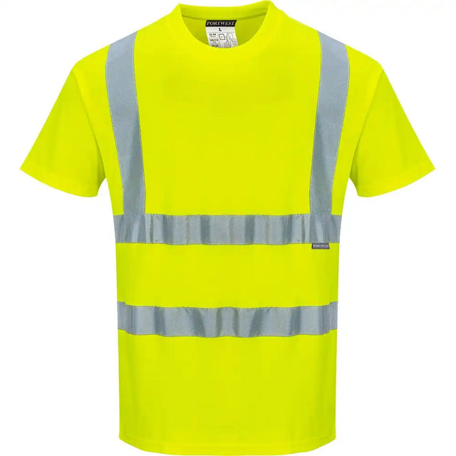Portwest S170 Komfort Warnschutz T-Shirt – gelb