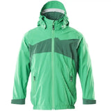 Mascot Accelerate Kinder Hardshelljacke – grasgrün/grün