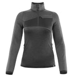 Mascot Damen Accelerate Fleecepullover – dunkelanthrazit/schwarz