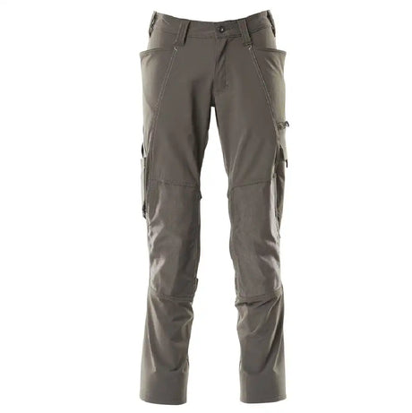 Mascot Accelerate einfarbig Stretch-Bundhose – dunkelanthrazit