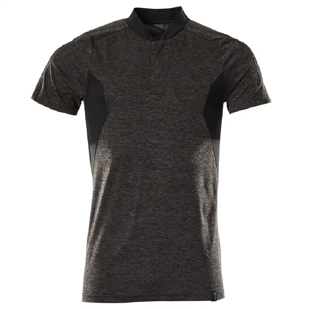 Mascot Accelerate Polo-Shirt mit Coolmax Pro – dunkelanthrazit/schwarz
