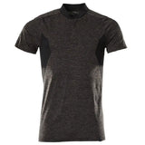 Mascot Accelerate Polo-Shirt mit Coolmax Pro – dunkelanthrazit/schwarz
