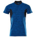 Mascot Accelerate Polo-Shirt mit Coolmax Pro – azurblau/schwarzblau