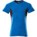 Mascot Accelerate 100% Baumwolle T-Shirt – azurblau/schwarzblau